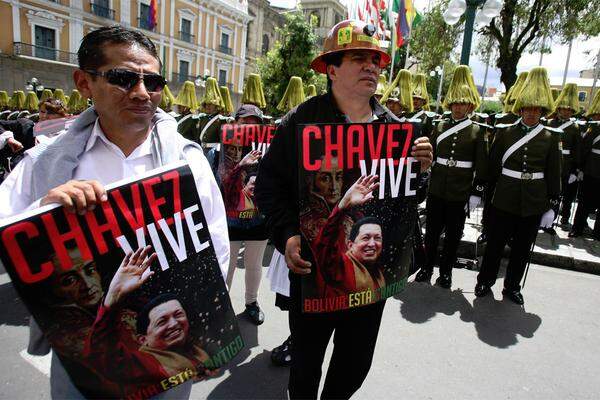 Am Freitag fand in Caracas, der Hauptstadt von Venezuela, die Trauerfeier anlässlich des Todes von Präsident Hugo Chávez statt. Über 30 Staats- und Regierungschef nahmen Abschied.
