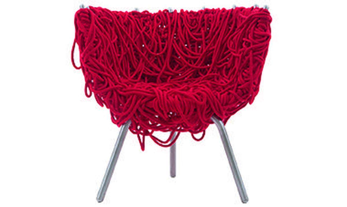 Sessel „Vermelha" von Campana, Preis auf Anfrage, Informationen auf www.campana.com
