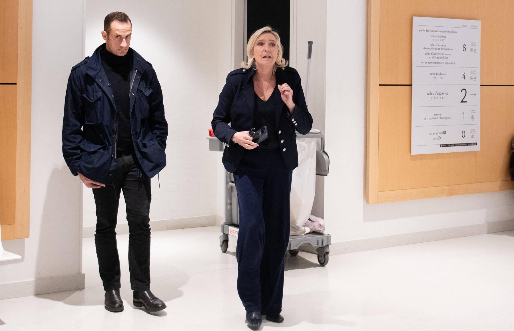 Marine Le Pen's presidential bid hangs on court ruling over EU funds misuse