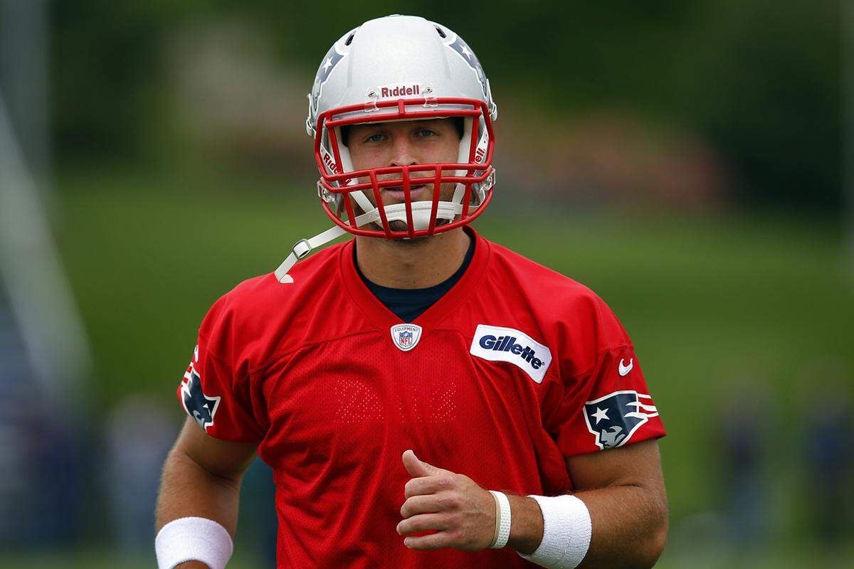 Tim TebowTebow ist ein US-amerikanischer Quarterback.