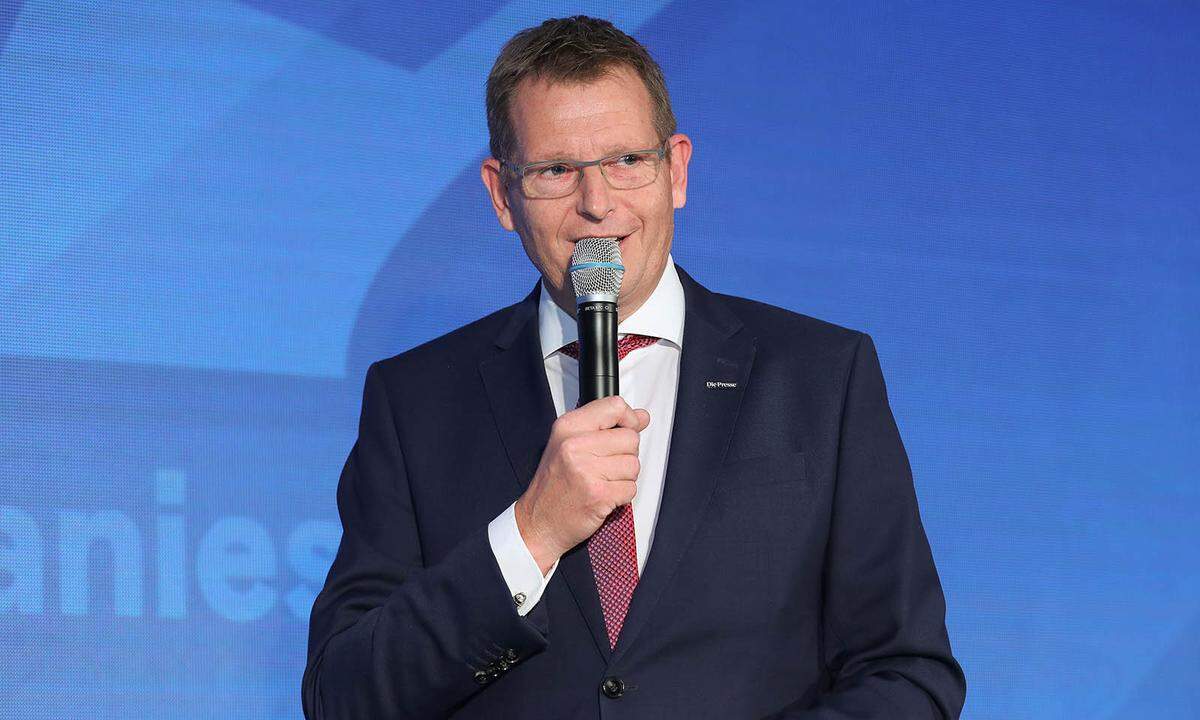 "Presse"-Geschäftsführer Andreas Rast überbrachte Grußworte an die burgenländischen Wirtschaftstreibenden.