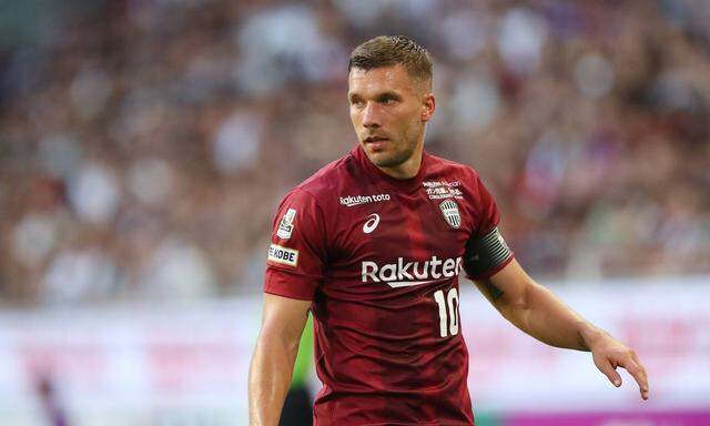 Lukas Podolski Vissel AUGUST 26 2018 Football Soccer 2018 J1 League match between Vissel