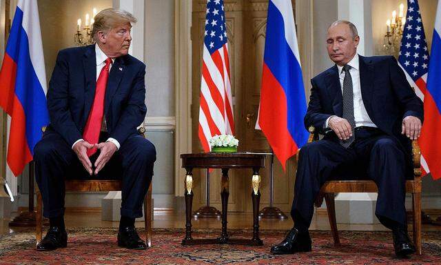 Trump und Putin hatten sich im Juli in Helsinki zu ihrem ersten bilateralen Gipfel getroffen.