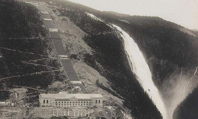 (c) Vemork in der Hardangervidda: Hier stand das zur Zeit seiner Erbauung größte Wasserkraftwerk der Welt. Die Nazis wollten es dann für ihre Zwecke nützen. 