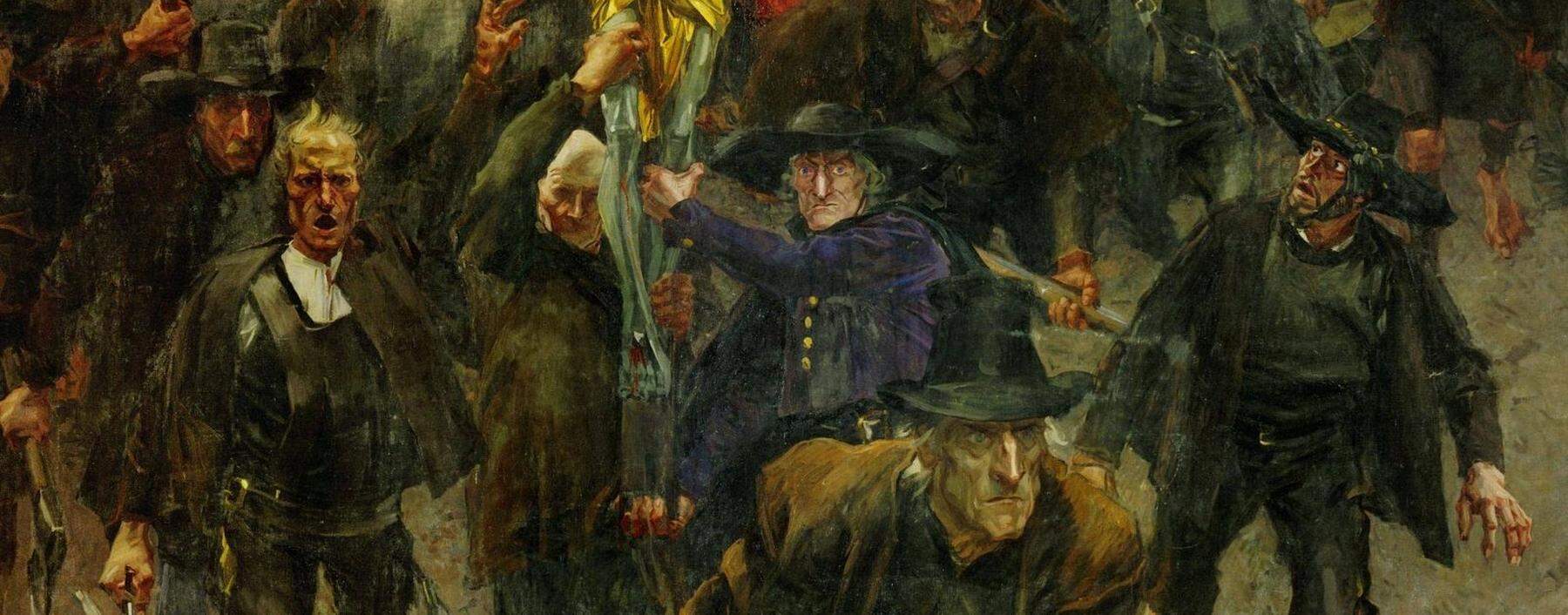 Mythos vom wehrhaften Land Tirol. Pater Joachim Haspinger, einer der Anführer des Volksaufstands 1809 gegen Napoleon. 