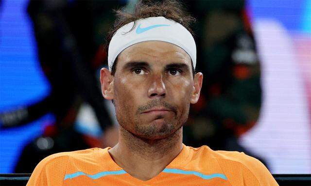 Bittere Momente: Rafael Nadal verletzte sich, gab dennoch nicht auf.