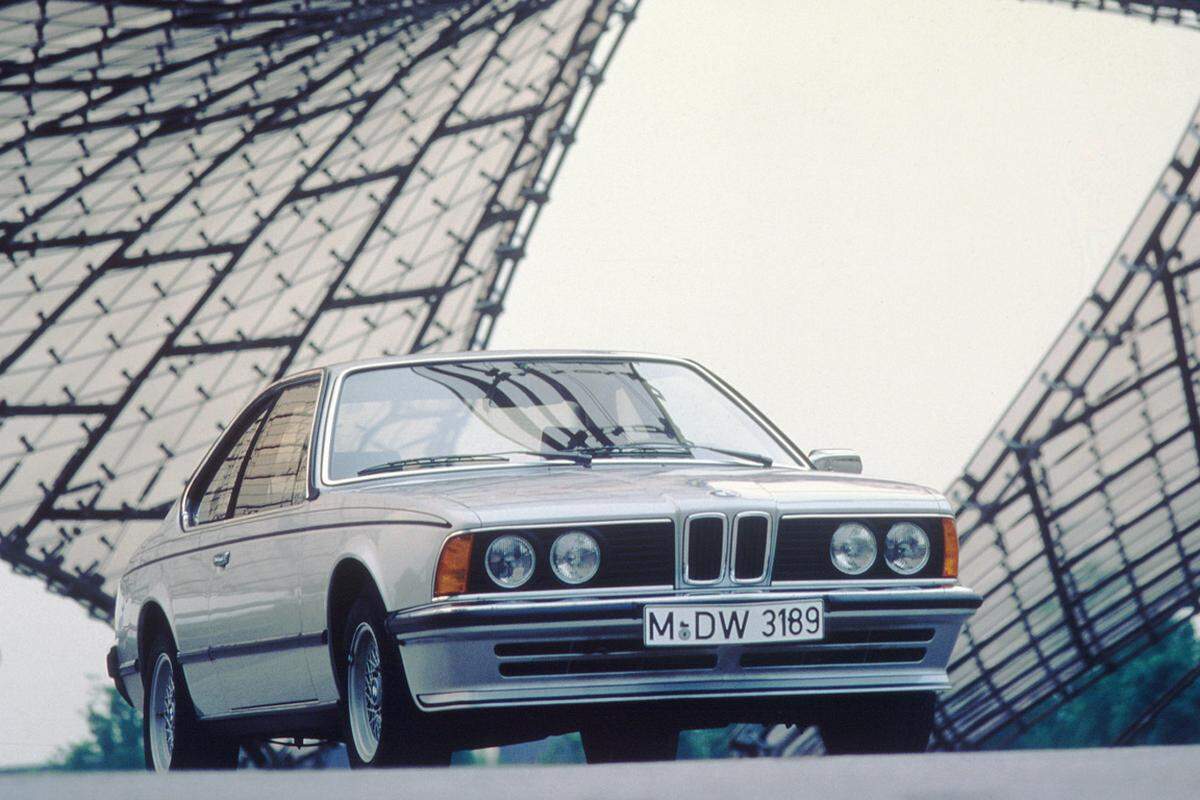 Ein Jahr später - 1976 - rollt der 6er BMW von den Fließbändern.