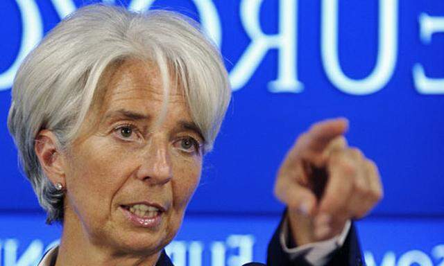 IWFChefin Lagarde Gefaehrliche neue