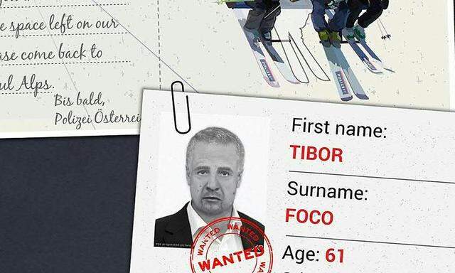 EUROPOL SUCHT TIBOR FOCO PER URLAUBSPOSTKARTE