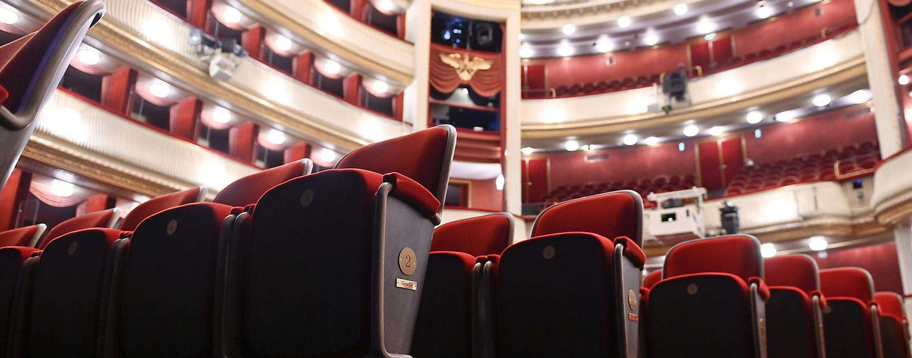 So leer ist es nicht, aber mitnichten voll: Auch im Burgtheater ist die Auslastung weit niedriger als vor Corona.