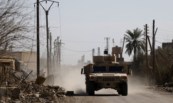 Bei der Belagerung der Ortschaft Baghuz: Die Enklave in Syrien wird noch von IS-Schergen kontrolliert. 