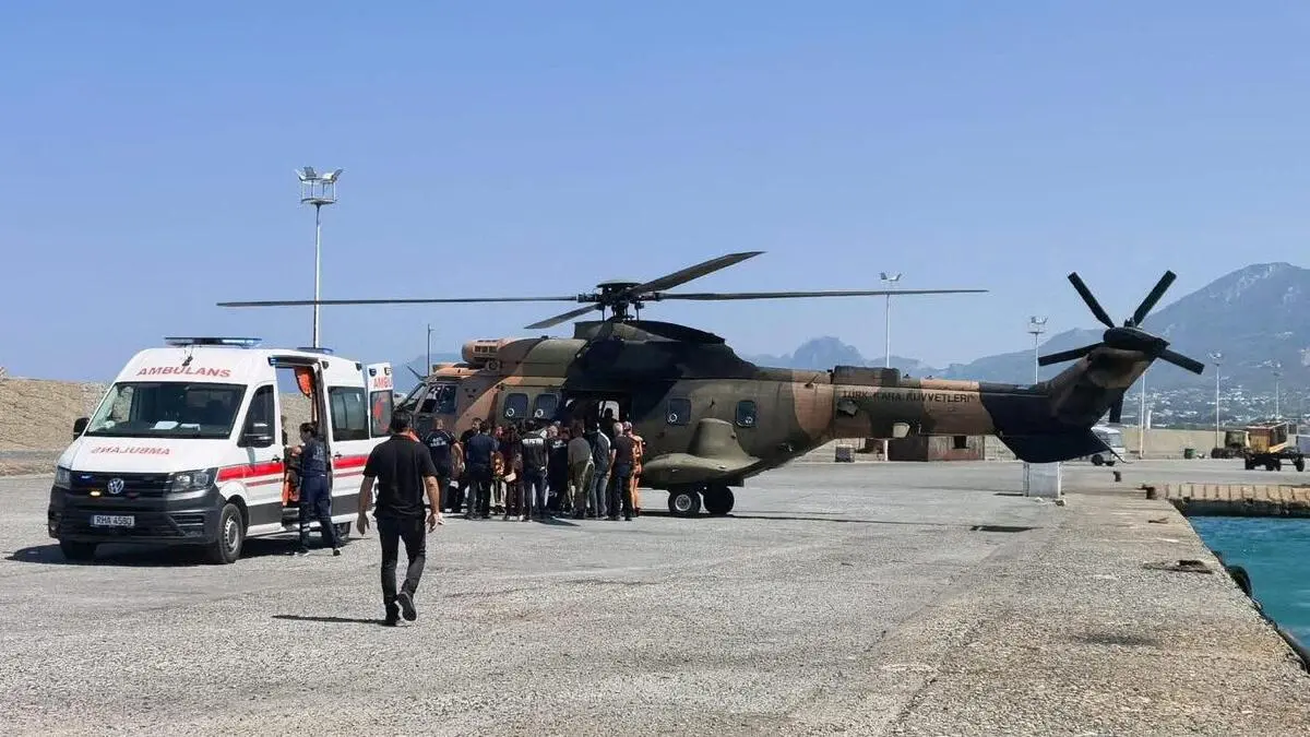 At least seven dead after ship accident off the coast of Northern Cyprus
