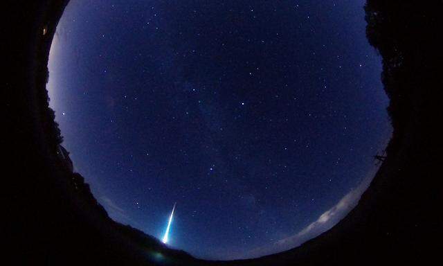 Um 2.10 Uhr war der Meteor unter anderen in Österreich zu sehen. 