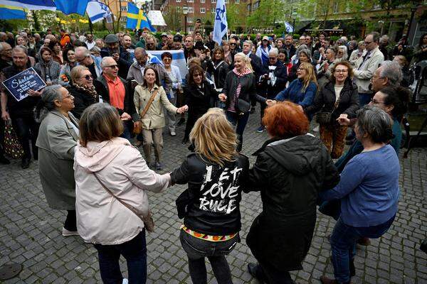 Pro-Israel-Demo in Malmö