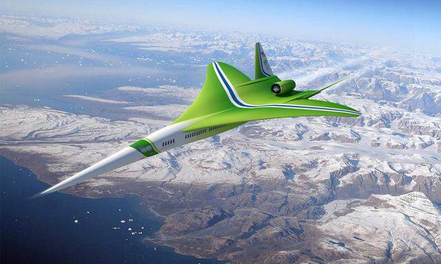 So stellt sicht Lockheed Martin die Zukunft des Überschallfliegers vor.
