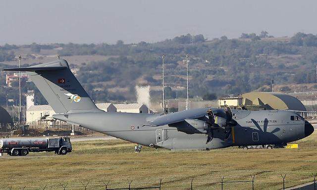 A400M-Transportflugzeug der türkischen Armee