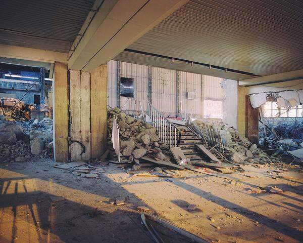 Südbahnhof Tausende Reisende kamen in der alten Halle an oder fuhren ab.