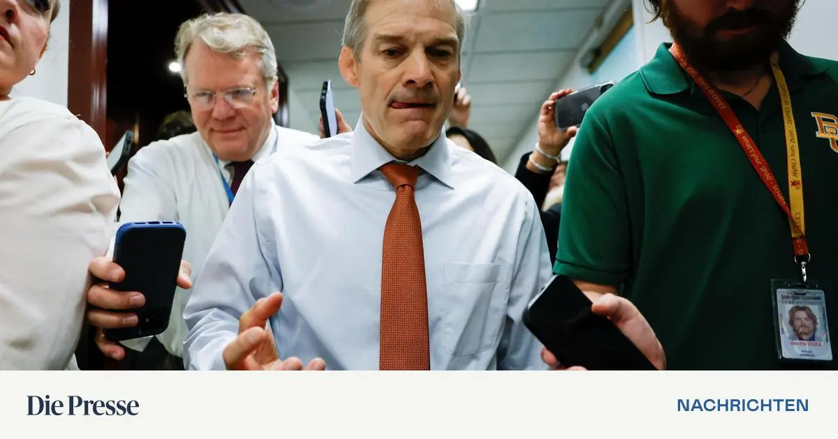 Jordan, who is loyal to Trump, wants to become the new speaker of the US House of Representatives