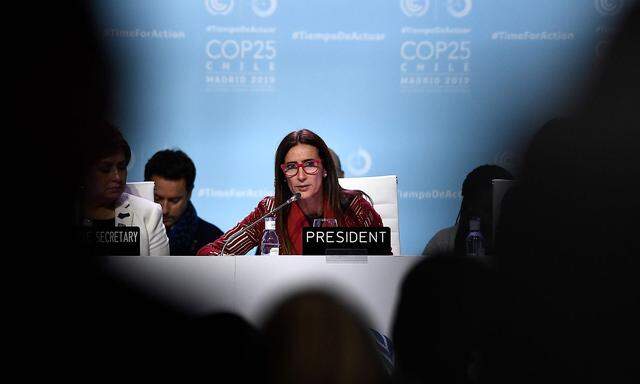Chiles Umweltministerin und Konferenzvorsitzende Carolina Schmidt konnte nichts Bahnbrechendes verkünden.