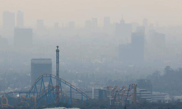 Smog in Mexico City (Symbolbild). 