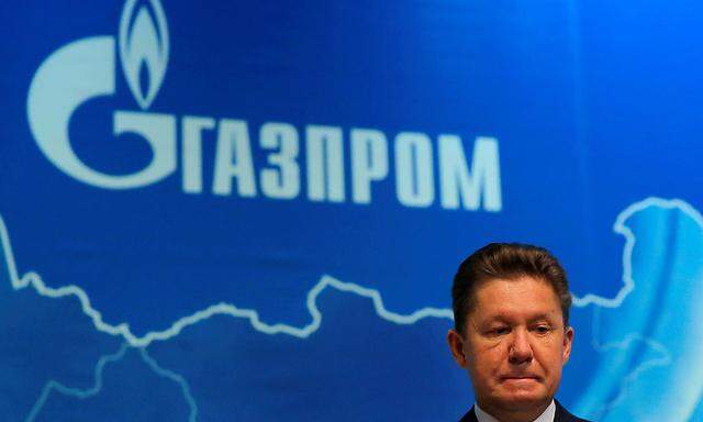 Gazprom-Vorstand Alexei Miller.