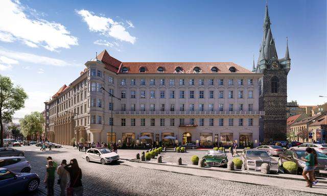 Außenansicht Luxushotel Andaz Prag.