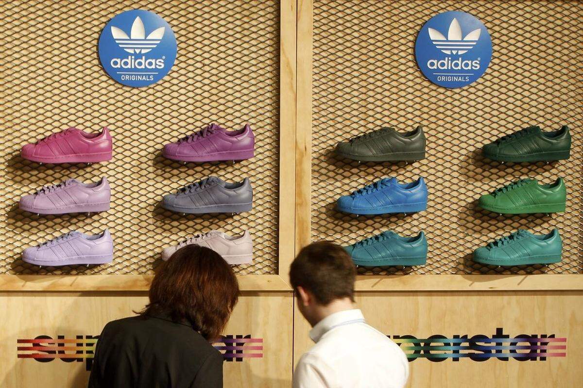7. Adidas (Platz 83) mit einem Wert von umgerechnet 5,9 Milliarden Euro.