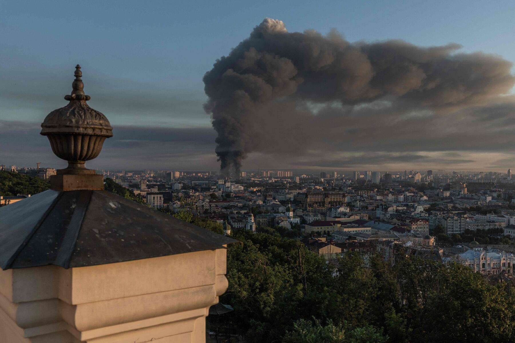 Kyiv Endures "Night of Terror" Amid Intense Russian Air Assault; Casualties Reported
