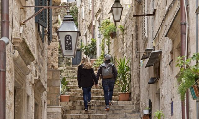 Enge Gassen in der Altstadt