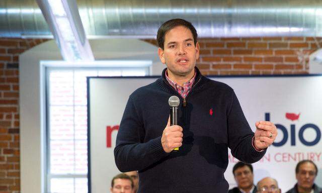 Presidential Candidate Marco Rubio Holds Town Halls With Trey Gowdy