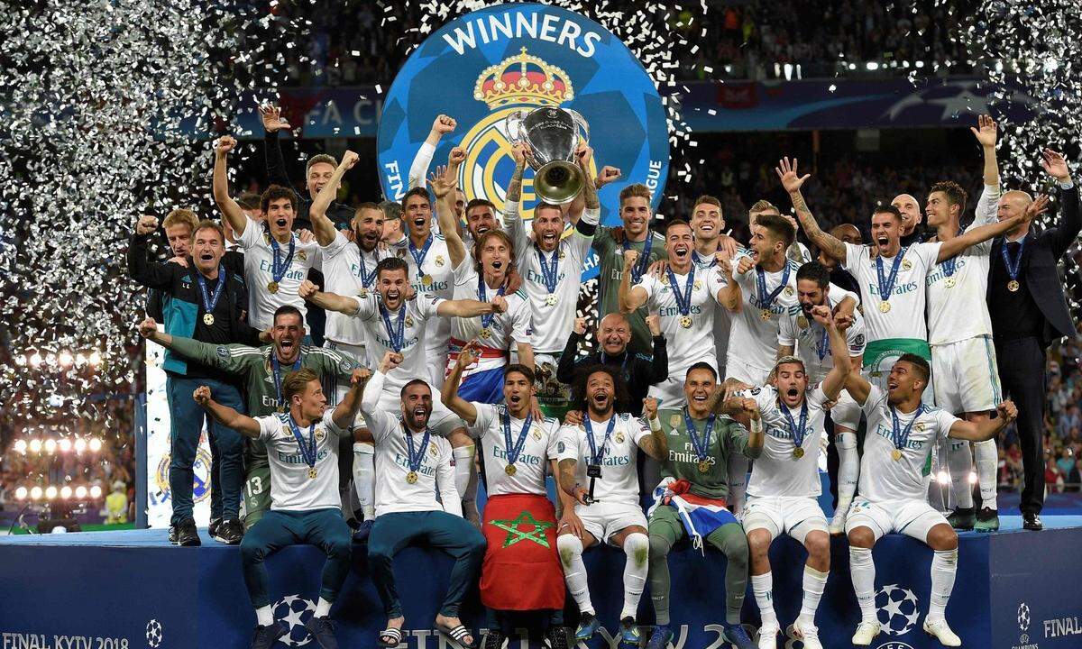 13 Erfolge im Europapokal der Landesmeister bzw. der Champions League – damit ist Real der erfolgreichste Klub Europas.  