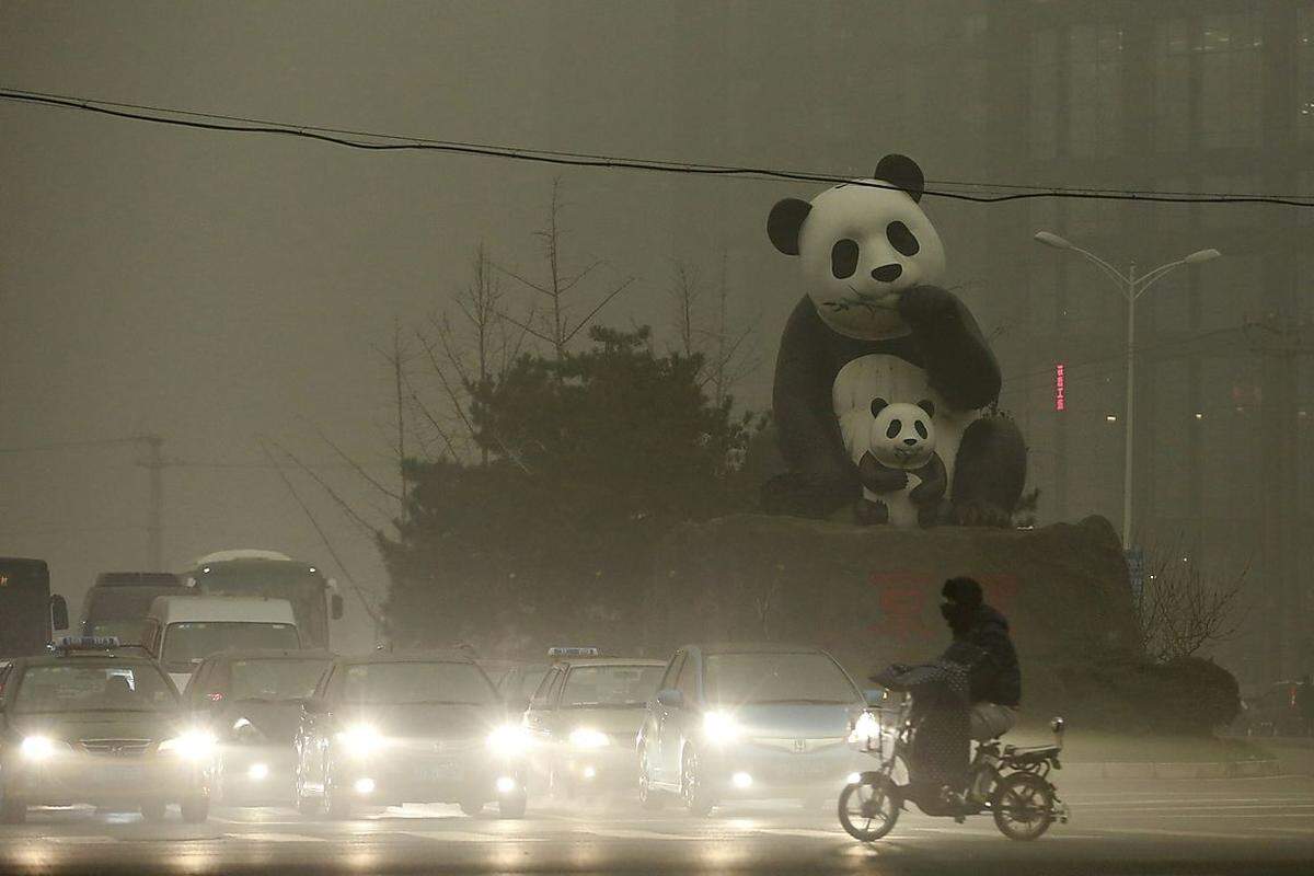 Während in Paris auf der Weltklimakonferenz über den globalen Klimaschutz verhandelt wird, bekommt Peking die unmittelbaren Auswirkungen seiner Emissionen zu spüren. Seit vier Tagen liegt die Schadstoffbelastung in der 22- Millionen-Einwohner-Stadt auf äußerst hohem Niveau.
