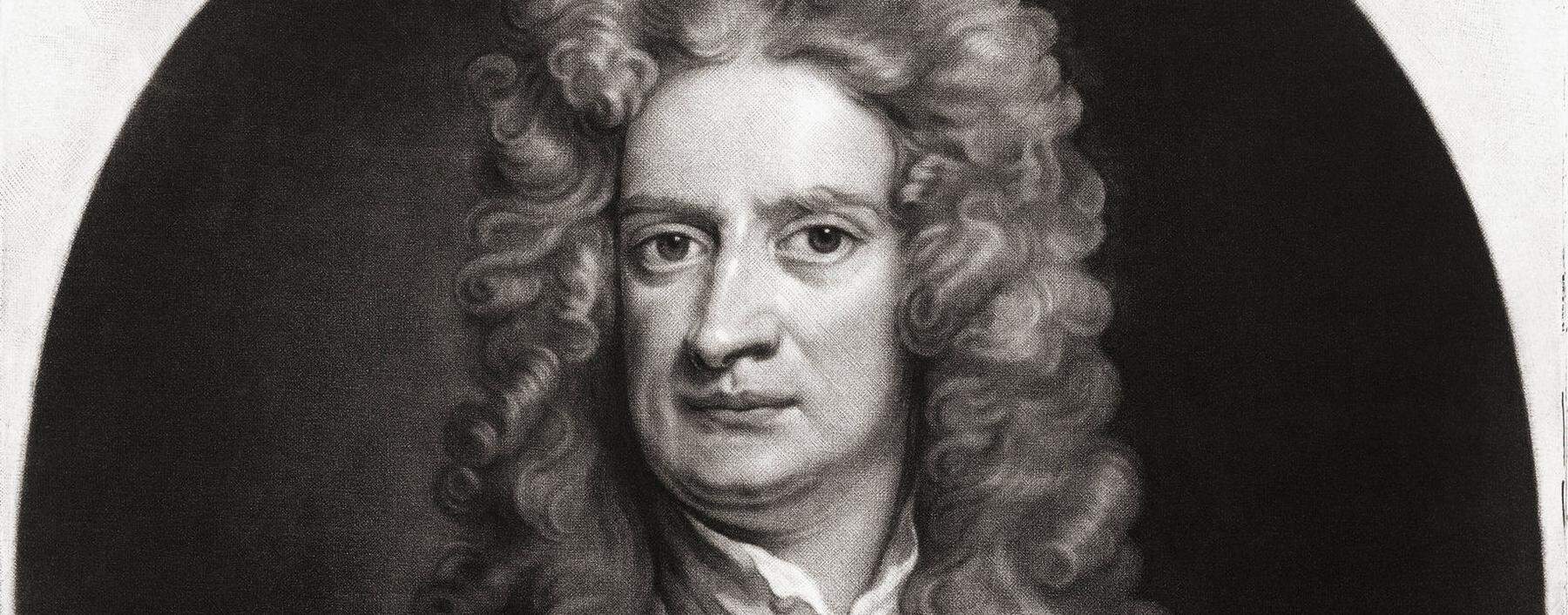 Sir Isaac Newton, 1642-1727. 