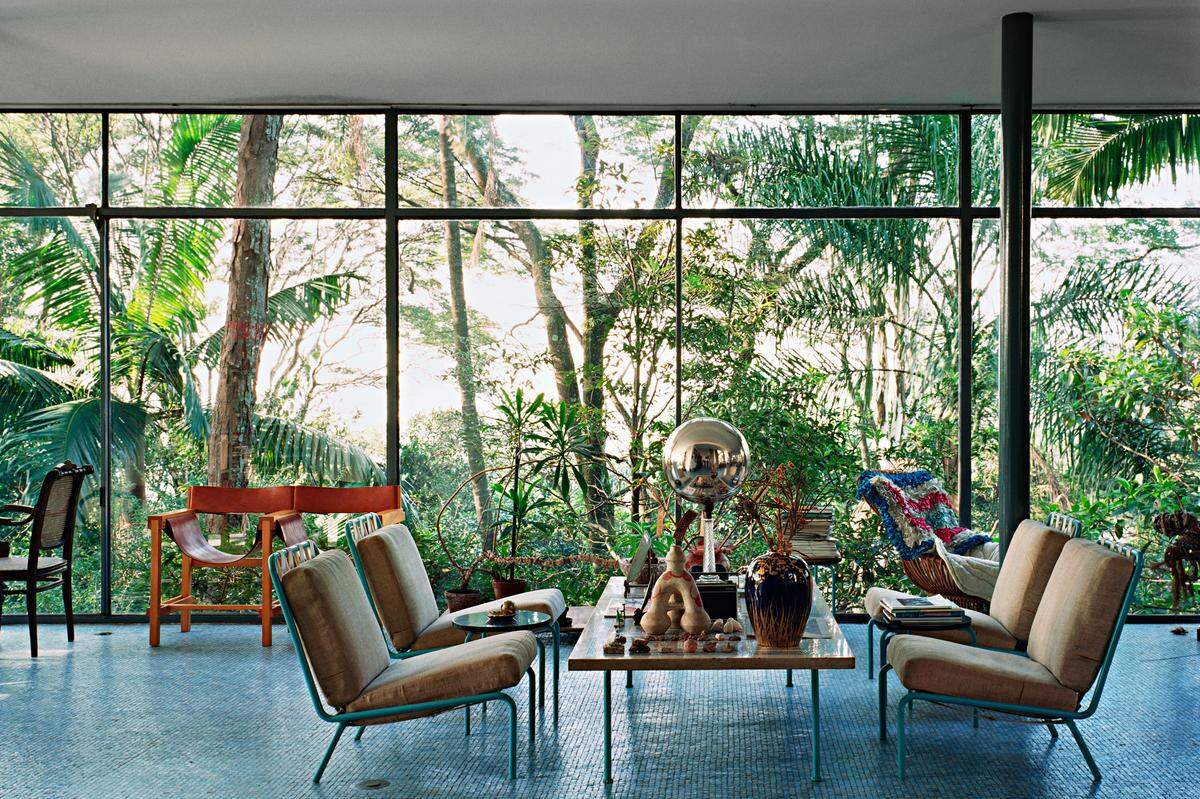 Lina Bo Bardi, Casa de Vidro, São Paulo, Brasilien, 1951.