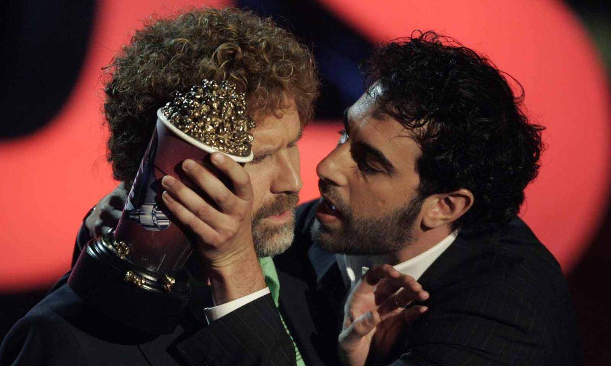 Ein liebestoller Sacha Baron Cohen überfiel 2007 seinen Kollegen Will Ferrell.