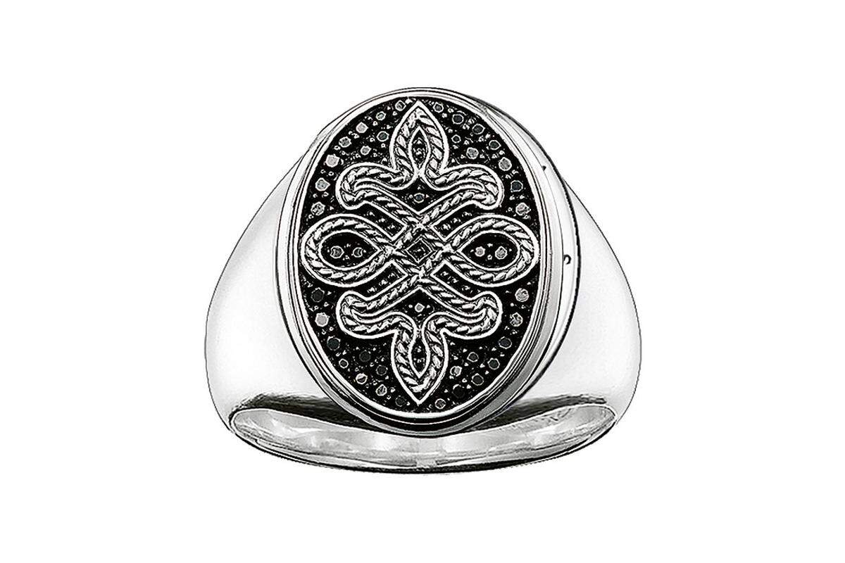 Siegelring aus Sterlingsilber von Thomas Sabo.