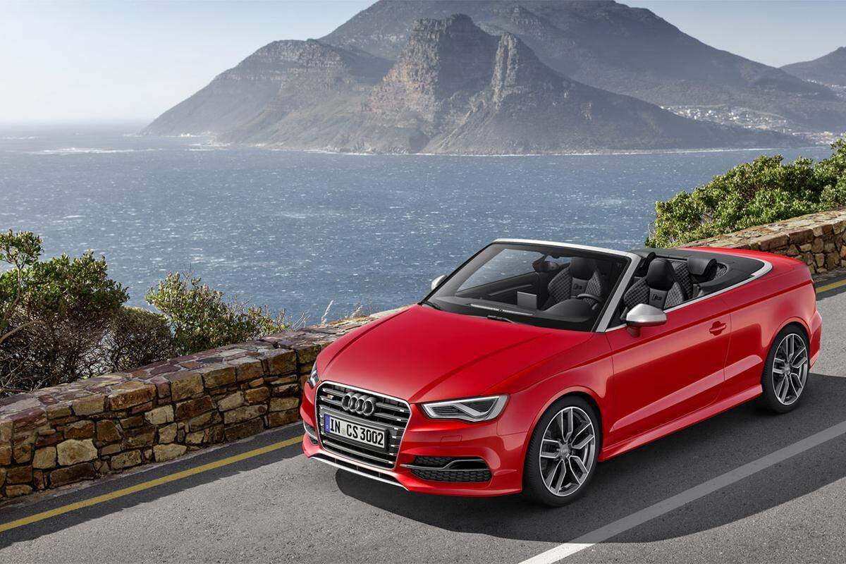 Als weiteres Highlight stellt Audi in Genf das S3 Cabriolet vor.