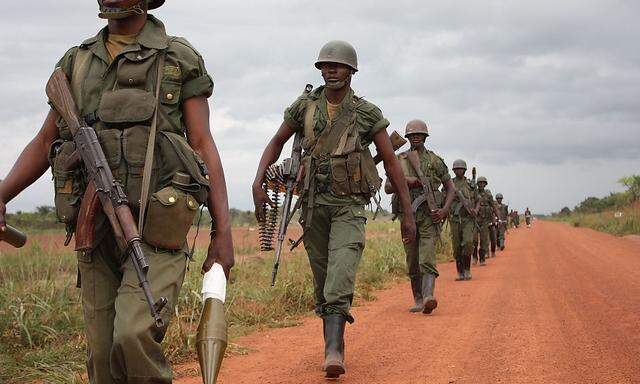 Soldaten in der DR Kongo