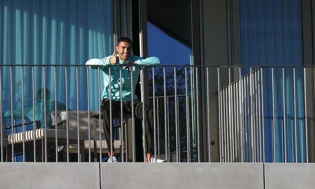 Ronaldo im Teamhotel