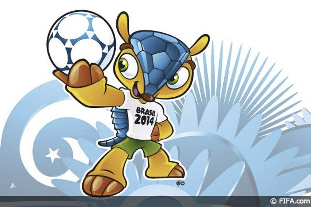 Gestatten: Fuleco. Aus irgendeinem Grund gibt es mittlerweile zu jedem mehr oder minder großen Sportturnier ein offizielles Maskottchen. Nur böse Gehirne denken jetzt an "Merchandising". Was? Sie haben den Namen des Kugel-Gürteltiers, das das Gesicht der Fußball-WM 2014 schon wieder vergessen? Das macht nichts.  von Sascha Bunda