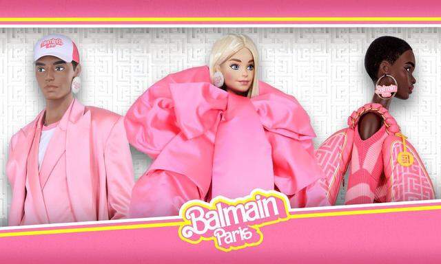 NFTs aus der Barbie x Balmain-Kooperation.