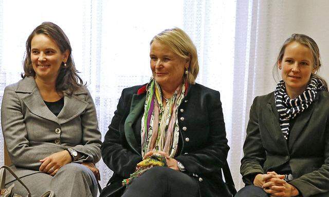 Ulrike Haider-Quercia, Claudia Haider und Cornelia Mathis-Haider