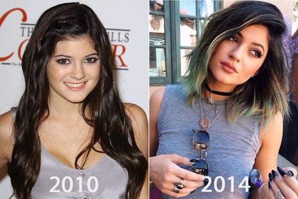 Kylie Jenner, die Halbschwester von Kim Kardashian ist gerade einmal 20 Jahre alt und steht schon im Verdacht, ihr Gesicht künstlich verschönern zu lassen. Über ihr Lippenvolumen machen sich die meisten Blätter Gedanken. Jenner wehrt sich über Twitter: "Diese Gerüchte um Beauty-OPs verletzen meine Gefühle, um ehrlich zu sein, sind sie beleidigend."