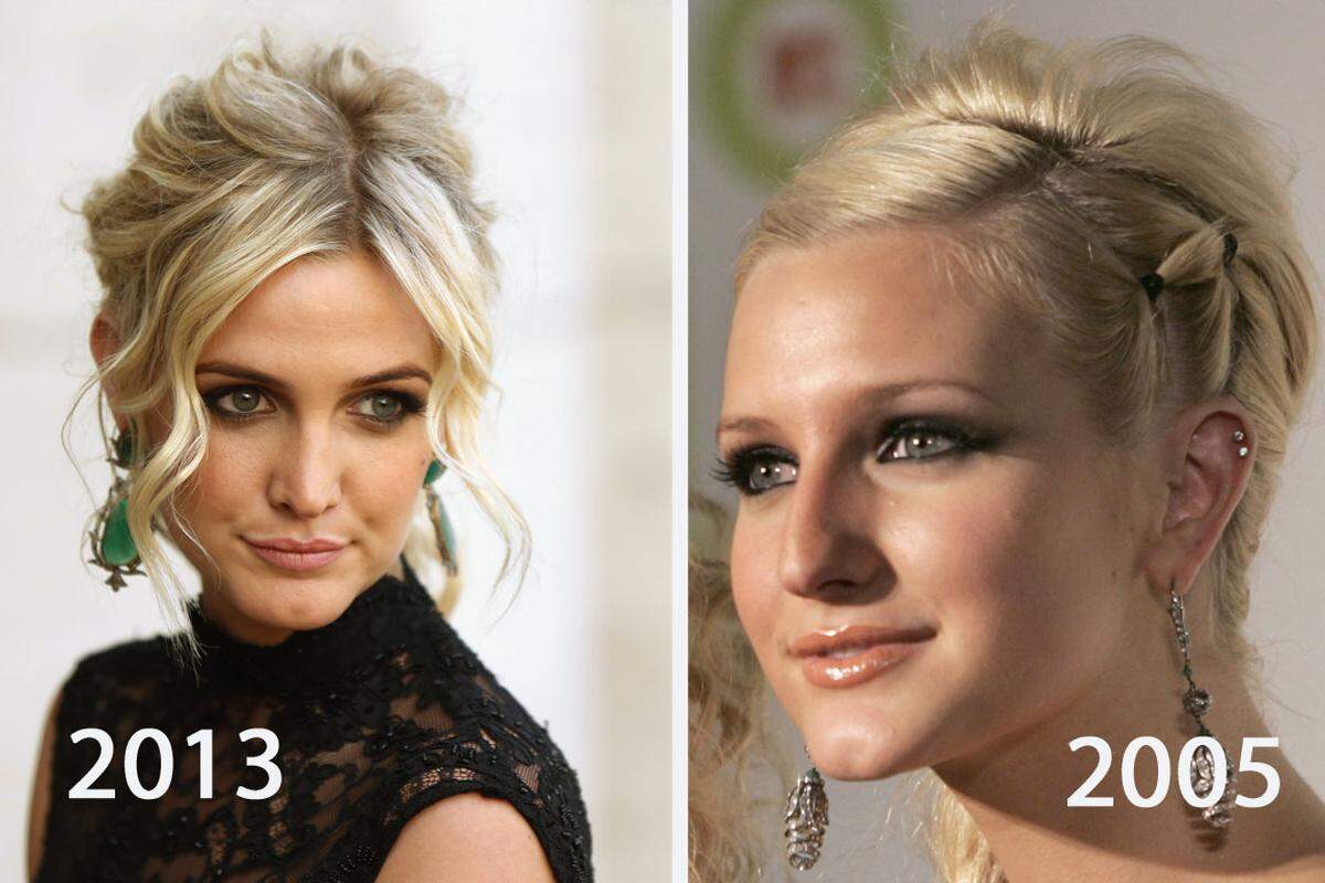 In fünf Jahren kann sich viel verändern: Ehemann, Kind, Karriere, Haarfarbe, Nasenform. Ashlee Simpson hat in wenigen Jahren alles unter einen Hut gebracht.