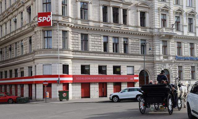 Die SPÖ residiert seit Jahrzehnten in der Löwelstraße