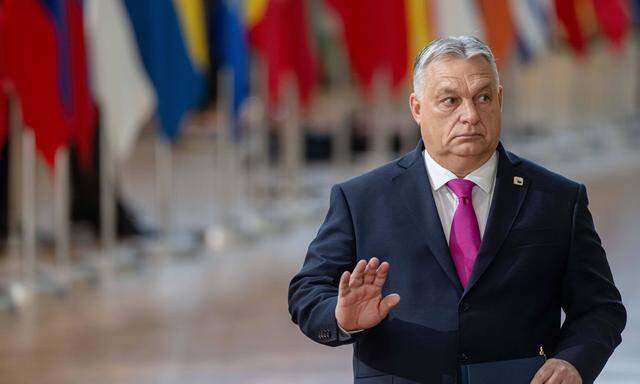 Viktor Orbán in Brüssel.