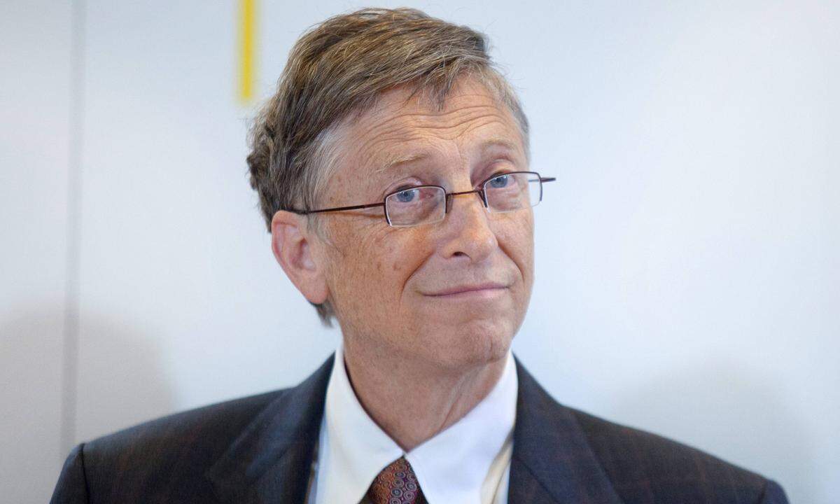 Seit Jahren der reichste Mann der Welt ist Microsoft-Gründer Bill Gates. Die konstante Entwicklung der Computerbranche ermöglichten ihm ein Privatvermögen von rund 90 Milliarden Dollar. Bei den Halbjahreszuwächsen steht er allerdings mit "bescheidenen" 6,8 Milliarden auf Platz 15.