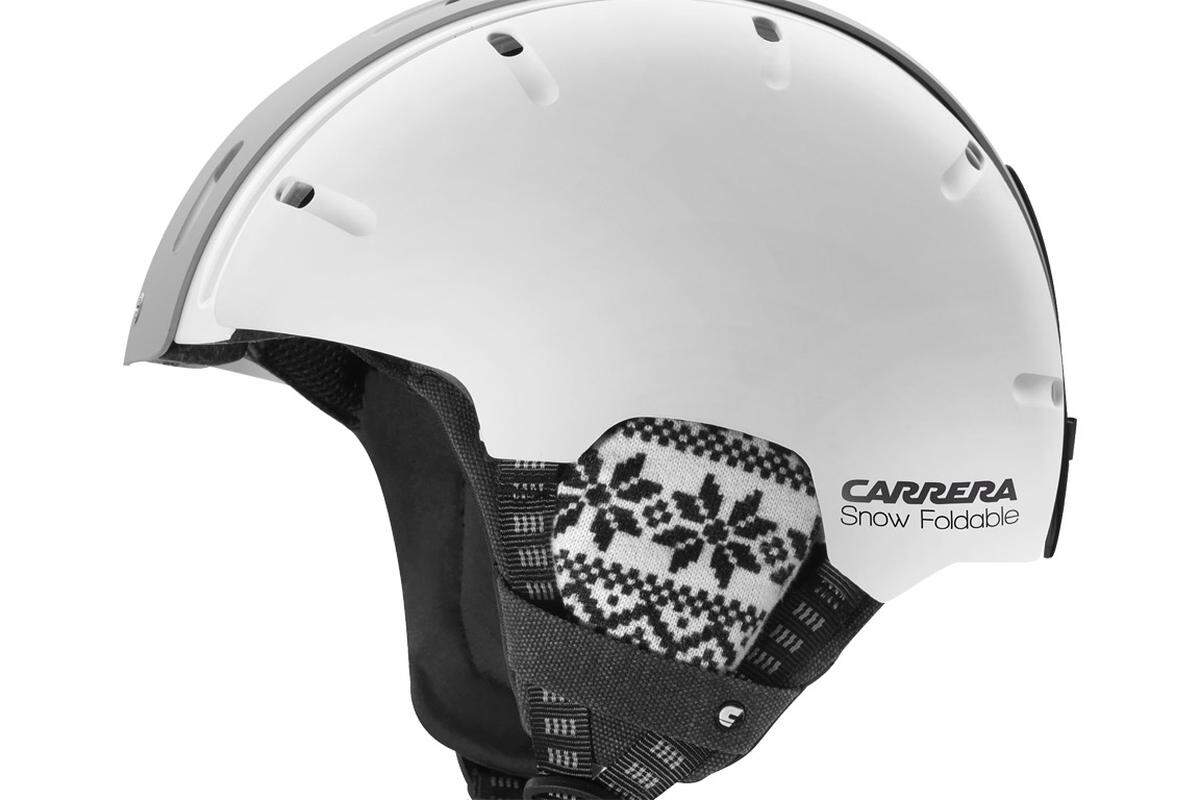 Skihelm „Snow Foldable“ von Carrera, 349,90 Euro, im ausgewählten Fachhandel erhältlich