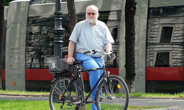Wilhelm Grabmayr schwört auf das Fahrrad