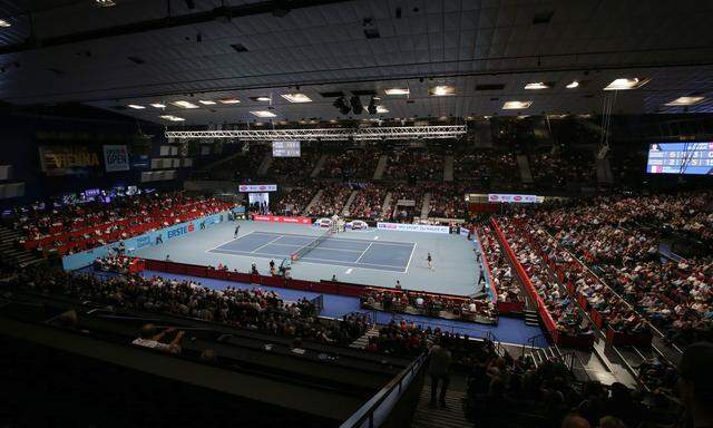 Das Tennisturnier in der Wiener Stadthalle lockt stets Massen an.